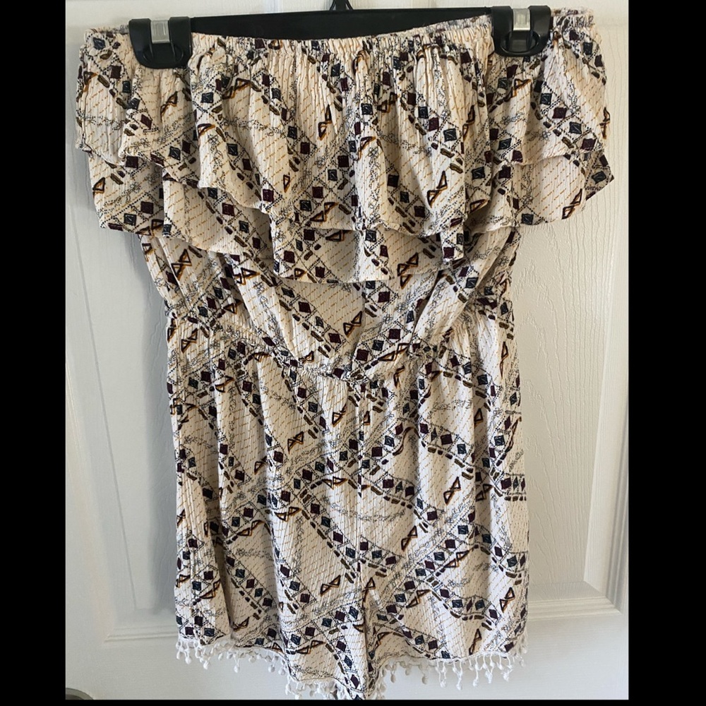 Off the shoulder romper